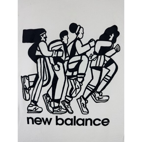 New Balance Artist Edition Art Graphic Sebacuri White Shirt Medium Rare Sports - Picture 4 of 16